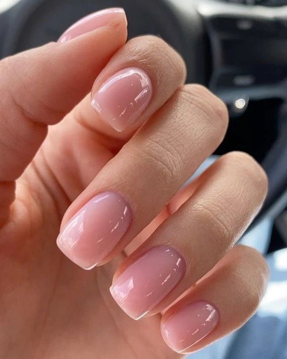 Pink Russian Manicure